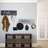 Melannco Set Of 2 Wall-Mounted Hook Racks, W/Sentiments