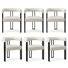 Desai 18" Seat Height Upholstered Dining Armchair (Set of 6)