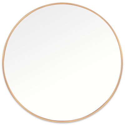 Modern Round Mirror,Secure & Stylish
