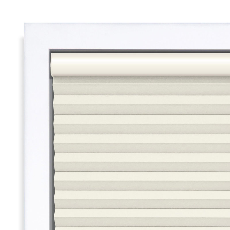 Store alvéolaire occultant sans fil 1,5 po EcoHome, Ivoire, L 46 po x L 84 po