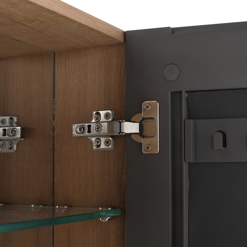 Bathroom Mirror Cabinet with Storage