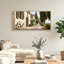Ensemble de 1 tableau sur toile représentant une villa toscane-131168435-131168439