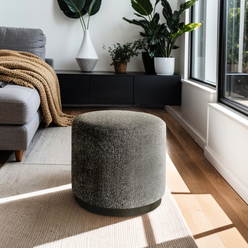 Oval Accent Ottoman