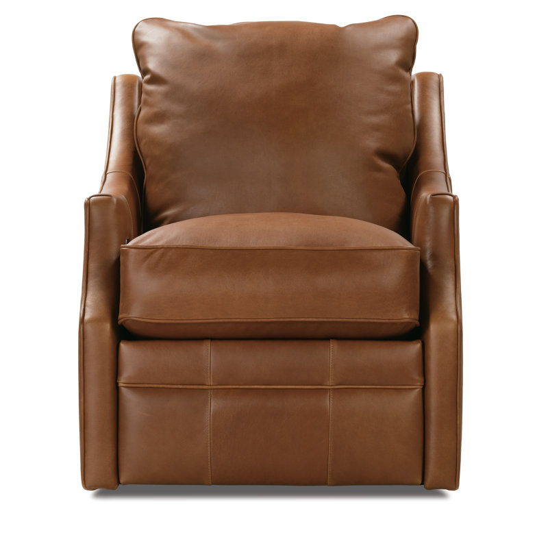 Kori Leather Swivel Recliner