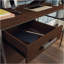 Bureau, finition brune