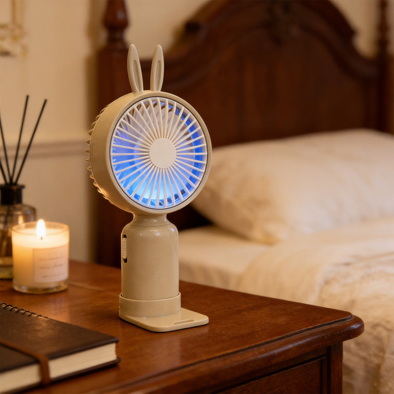 Petit ventilateur portatif pour étudiant USB, Coffee