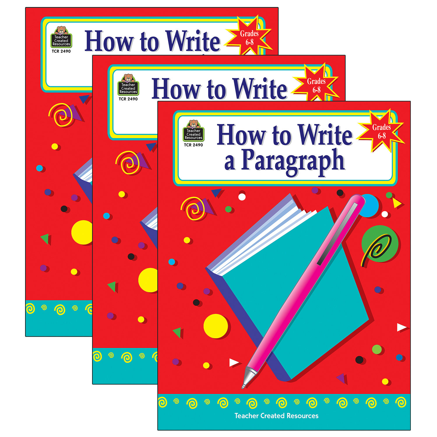 Teacher Created Resources How To Write A Paragraph Activity Book, Grade ...
