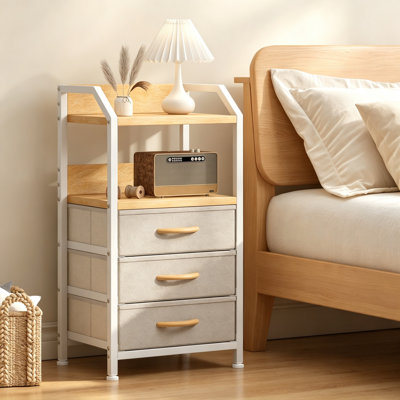 40 cm W Bedside Table