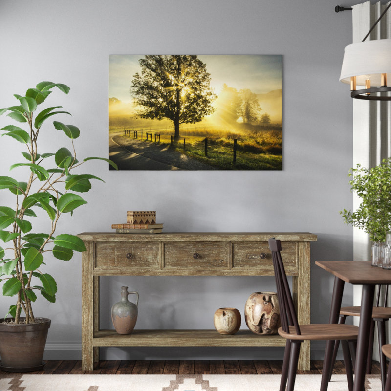 'Wake up Call' by Danny Head - Wrapped Canvas Photographic Print, 81cm H x 122cm W, Black Floater Framed