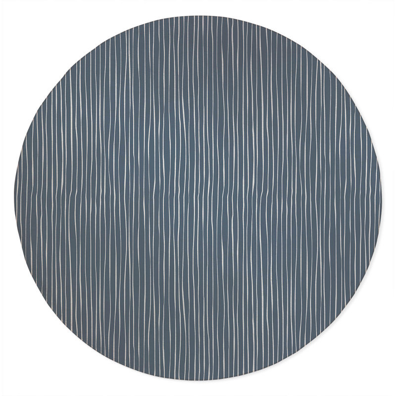 Ricky Non-Slip Outdoor Rug, Round 5'