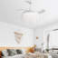 Ventilateur de plafond 42 po avec lumières DEL Donnice