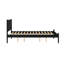 Mid-Century Modern Wooden Platform Bed-386101916-386101917