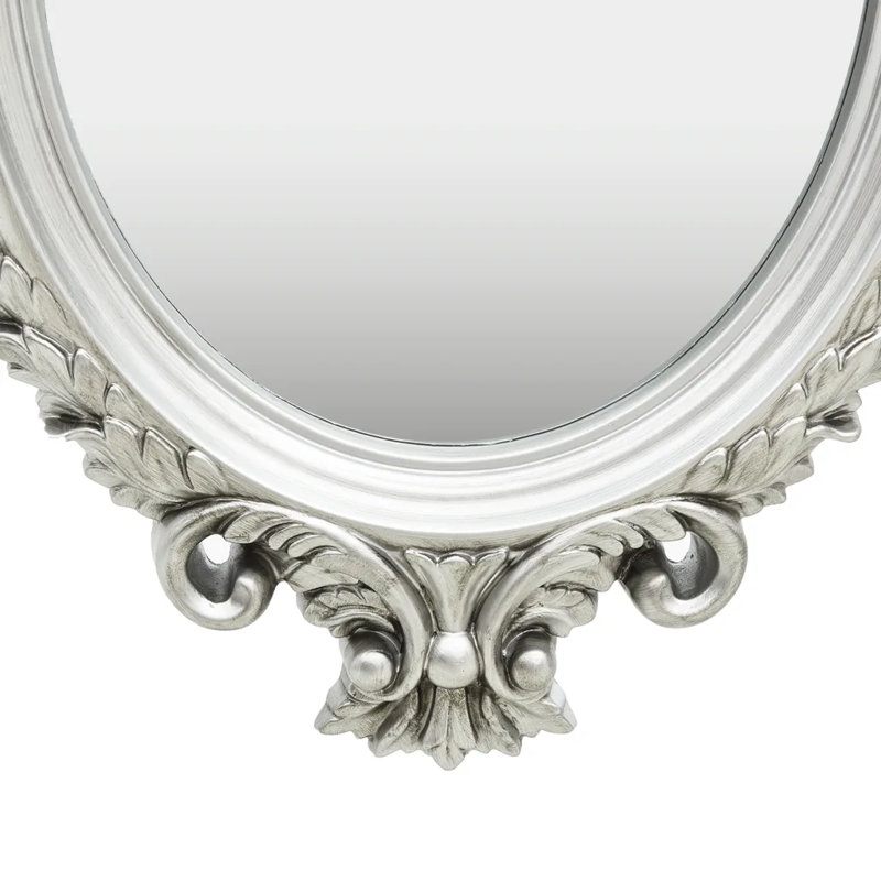 Ginn Wall Mirror, Silver