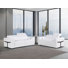 Doniece 2 Piece Top Grain Italian Leather Reclining Living Room Set