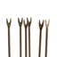 Service de table moderne en acier et nacre, présenté dans un coffret - Service de table et de cuisine idéal pour recevoir et servir - Lot de 4, 12,5 cm, blanc et or