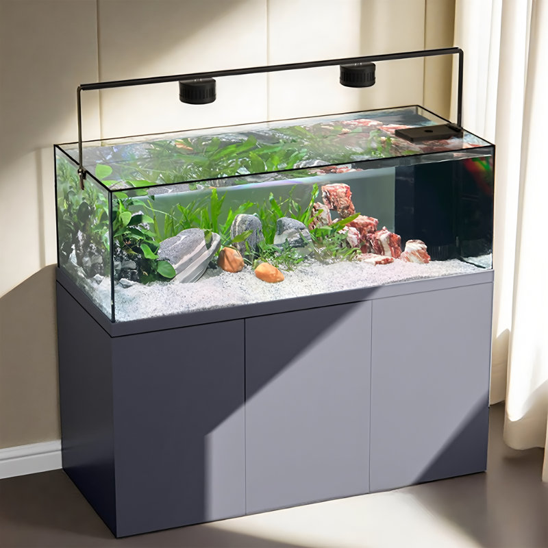 Aquarium moderne en verre ultra-transparent