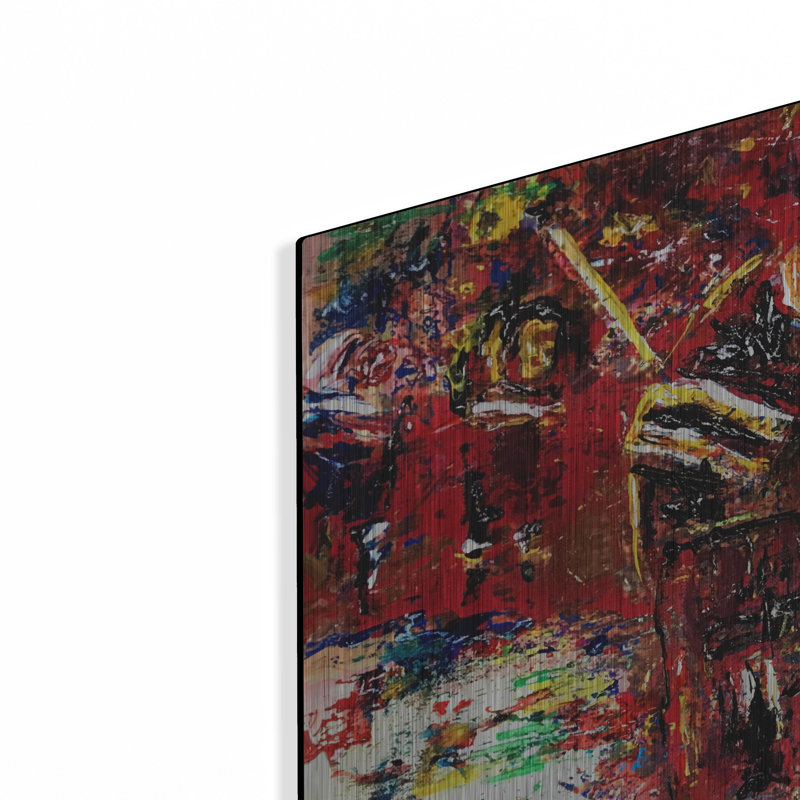 "Rockets Handshake 1" par Murray Henderson Fine Art, H 12 po x l 24 po