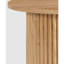 Tierra 43x56cm Solid Wood Side Table Pedestal Round Small Sofa Table-24480520
