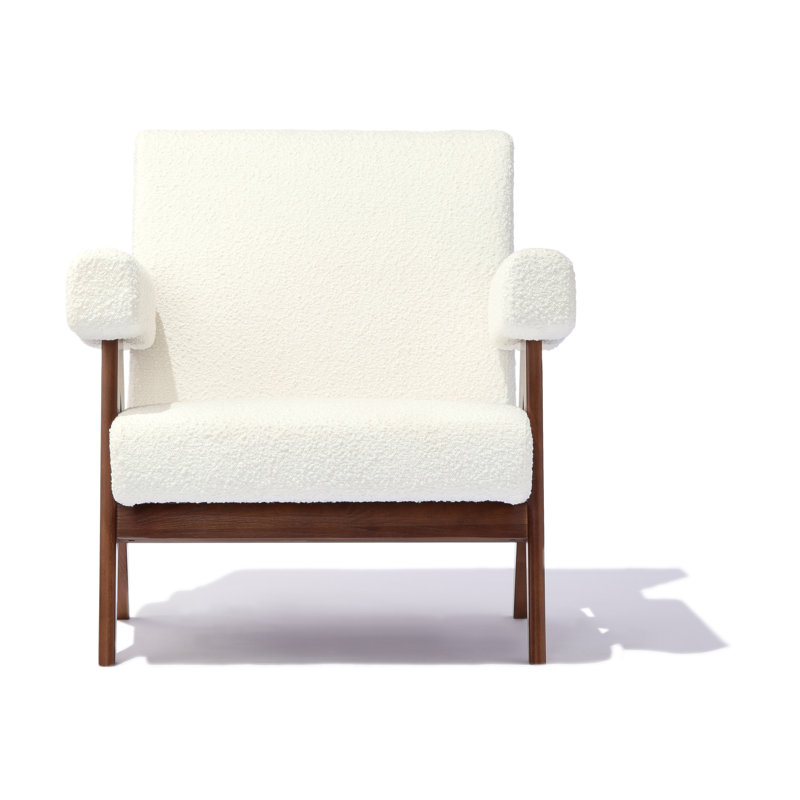 Pierre J. Lounge Chair, White