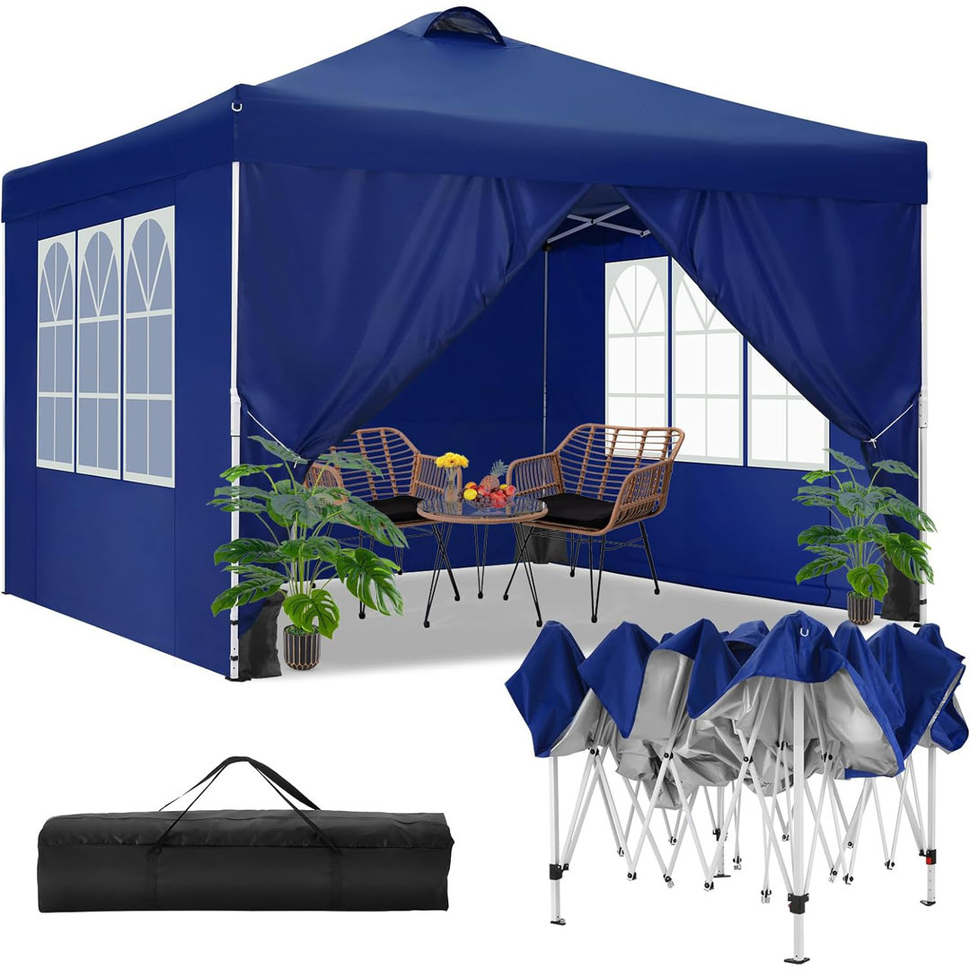 300 cm x 300 cm Pop-Up Partyzelt Cesalie