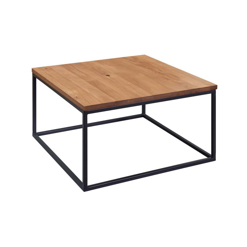 Villanders Solid Wood Frame Coffee Table, 43cm H x 80cm W x 80cm D