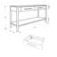 Console en bois Denzel