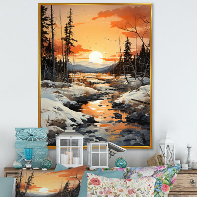 Zaha " Alaska Arctic Sunset I "