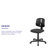 Meridian Mid-Back Swivel Mesh Task Office Chair with Pivot Back-382612510-382612509