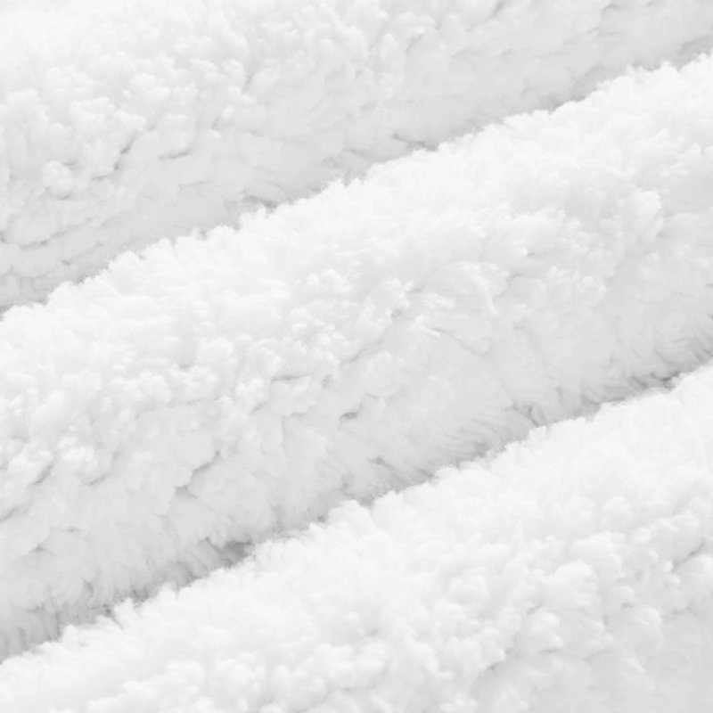 1 PCS 24X60" 100% Cotton Tufted 3000 GSM Reversible Bath Rug White, Single - 60" L x 24" W