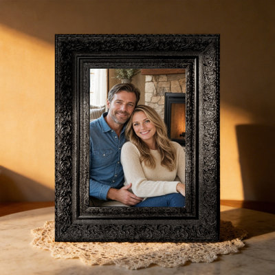 11" x 14" Black 3 PCS Tabletop Picture Frame for Pet Photo Display