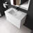 36" Wall-Mounted Bathroom Vanity With Sink-251064545
