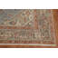 Tapis bleu géométrique 8 x 11 po