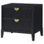 Table de chevet 2 tiroirs Mason, table de chevet contemporaine en bois