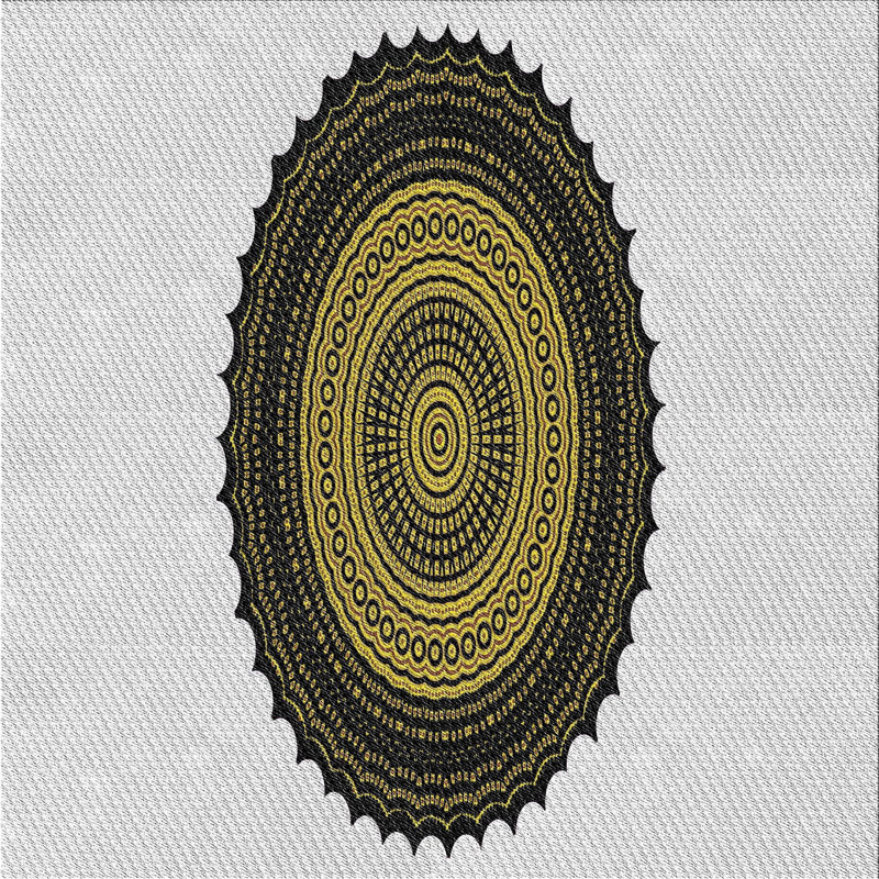Indoor Rug, Square 4'