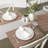 Willams Vinyl Striped Rectangle Placemat