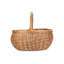 Wicker 2 Piece Shopper Basket Set