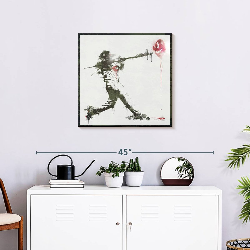 Sireci War, 24" H x 24" W