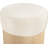 Asai Velour Fur Fabric Ottoman/Stool-17052497-20354629