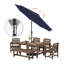 Parasol de marché avec manivelle Beka-1993200670-1941327333