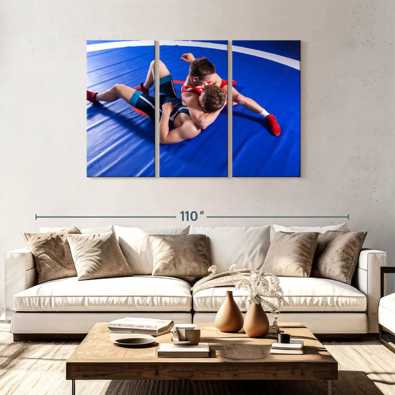 Lutte Sirci se déplace, H 36 po x l 57 po