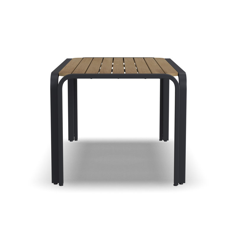 Lynna Rectangular 36'' L x 66'' W Outdoor Dining Table