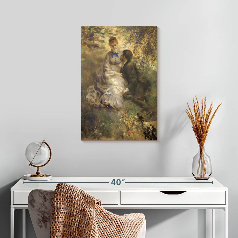Hardie The Lovers 1875, H 24 po x l 16 po