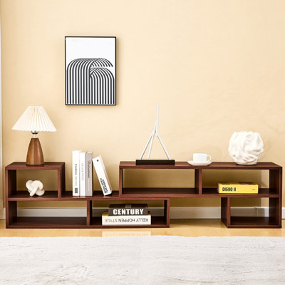 Modular TV Stand with Open Storage