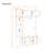 VIBE HAUS 79'' Tall Modern Hall Tree With Shoe Storage-1506404861