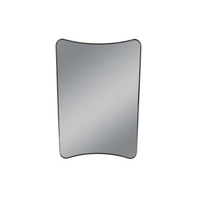 Iris Novelty Brass Mirror