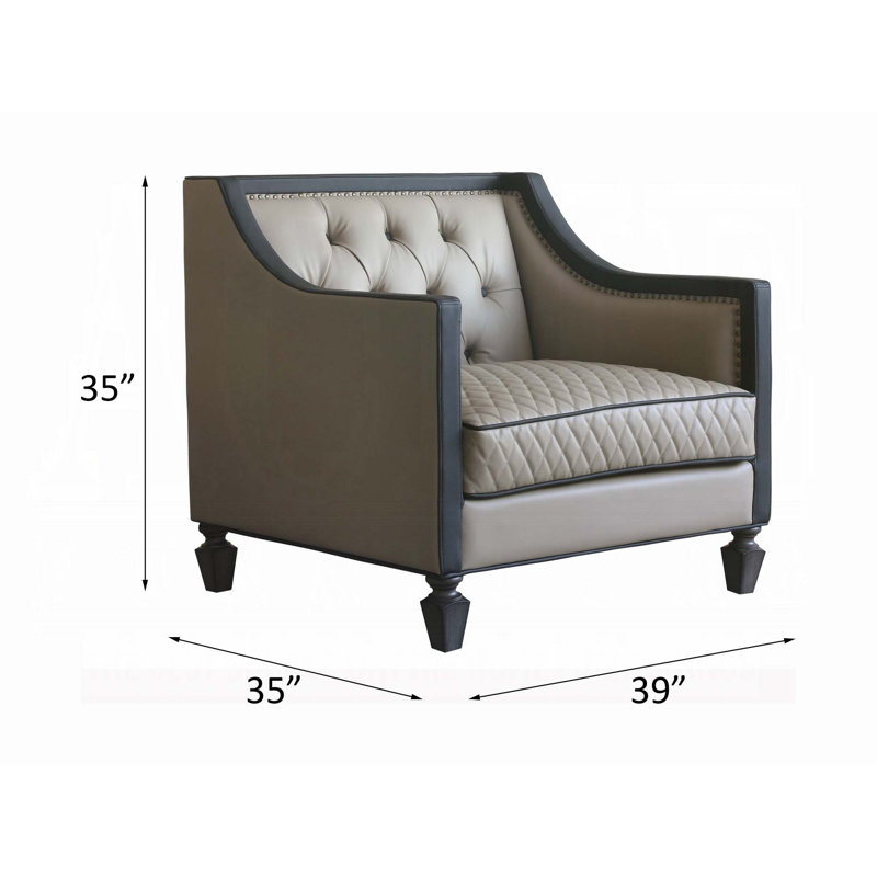 Bremen Faux Leather Armchair