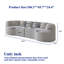 Canapé modulaire courbé-115331144