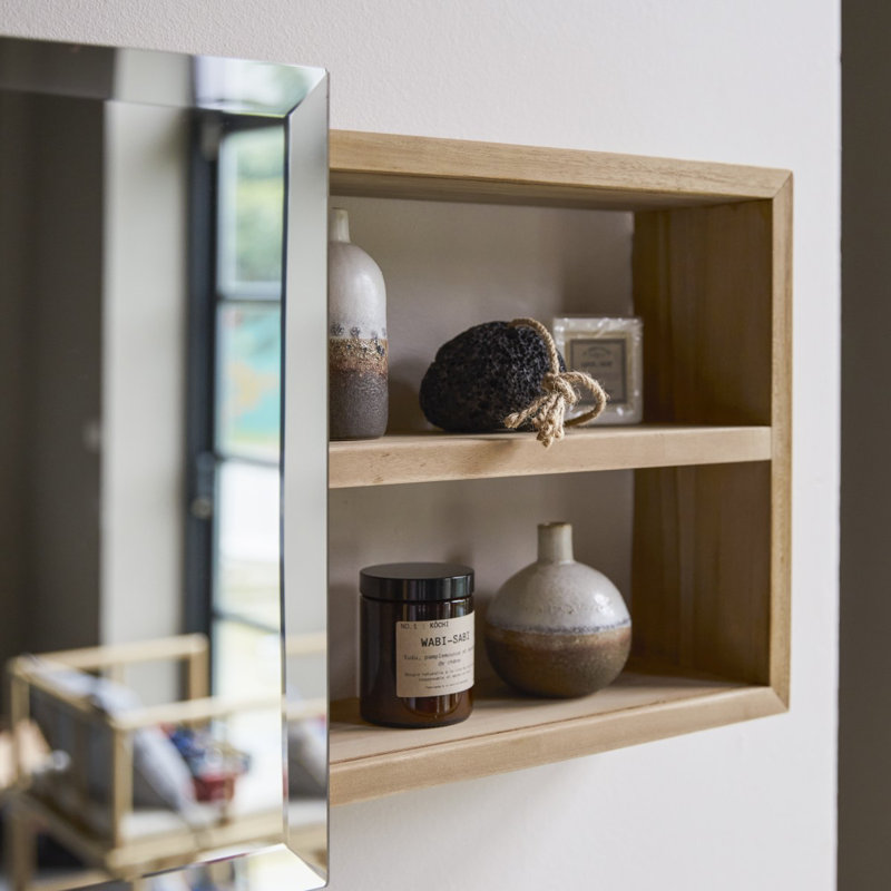 Typo Solid Teak Bathroom Cabinet