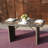 Rectangular Glass Outdoor Dining Table-1513922450