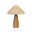 Canela Table Lamp-Light Raffia